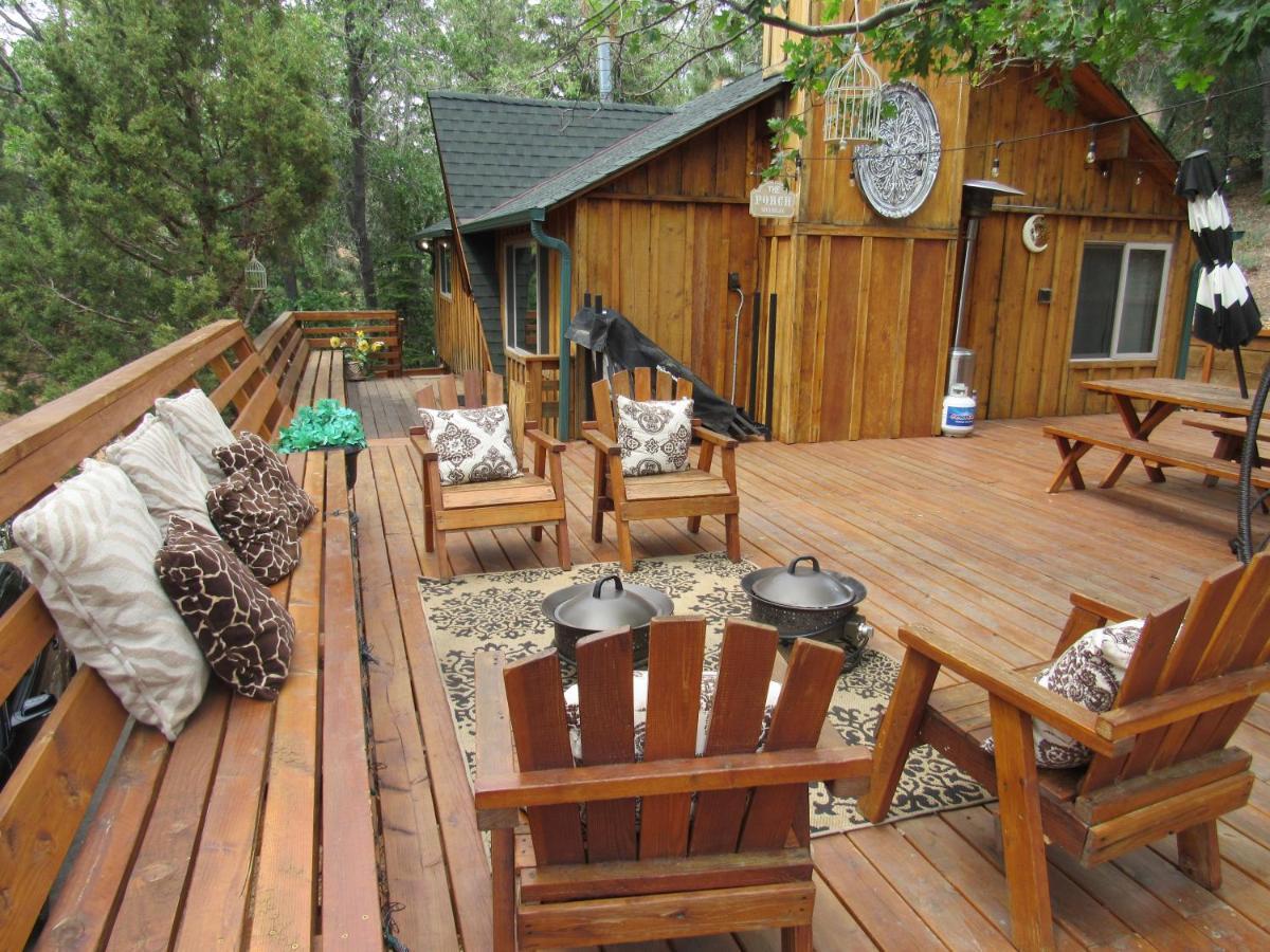 Hillside Hideaway -View Of Ski Slope From Charming Deck Big Bear Lake Luaran gambar